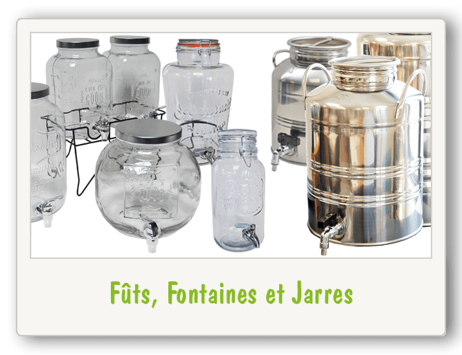Fûts, Fontaines et Jarres