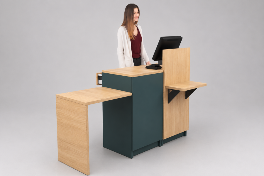 Encaissement Vert et Chene