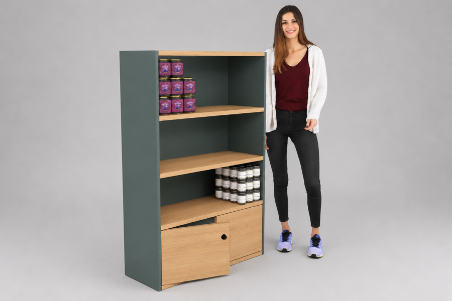 Mobilier Vert & Chêne