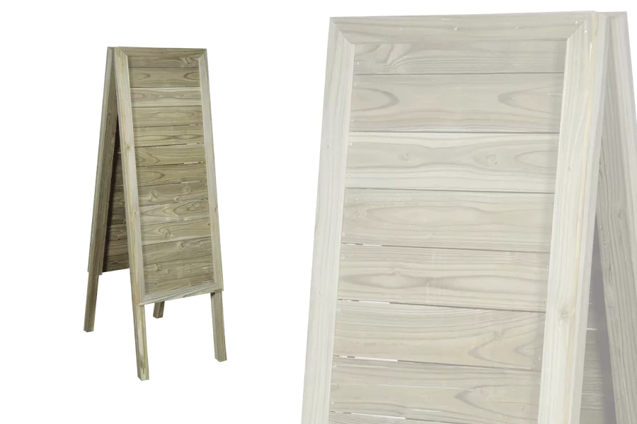 Chevalet étroit Bois Vieilli