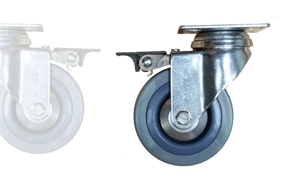 Roulettes avec Frein (Lot de 4)