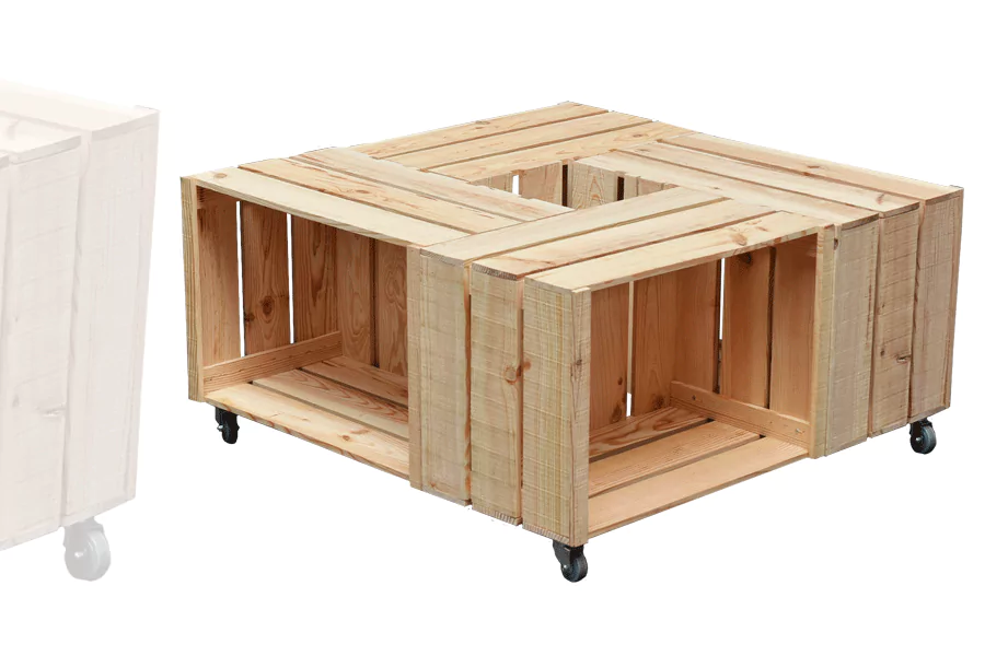 Table Basse 4 Caisses