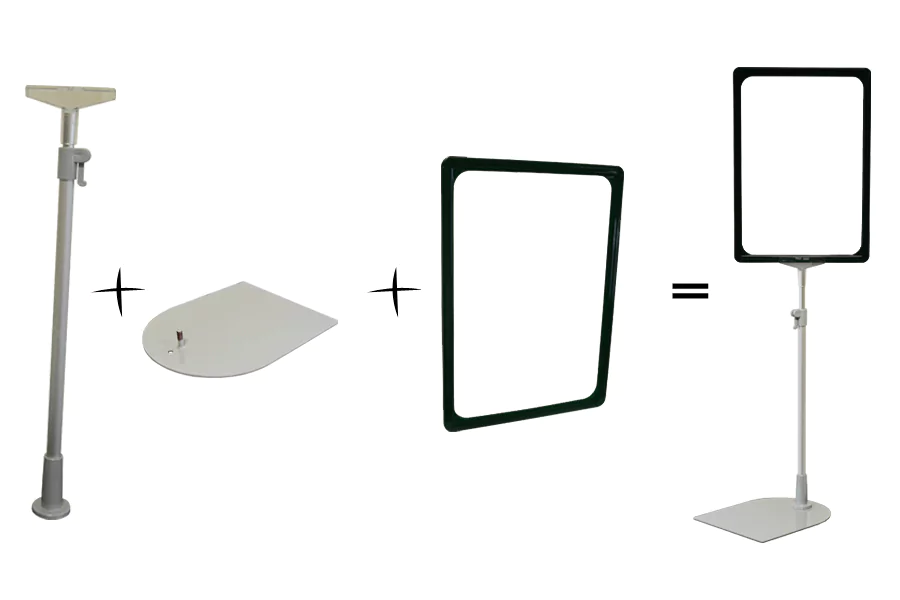 Support cadre réglable A5 (Lot de 10)