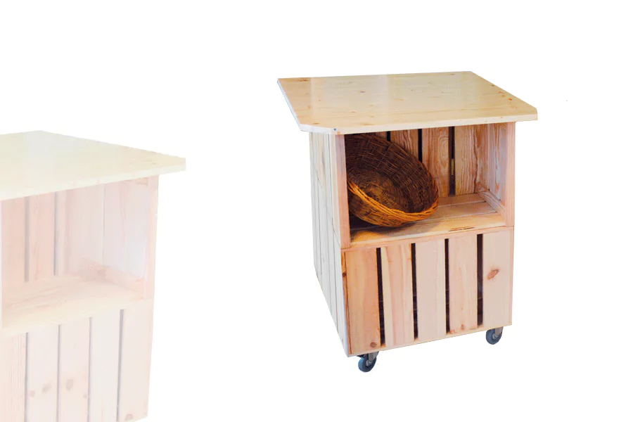 Comptoir Emballage et Dégustation 4 caisses