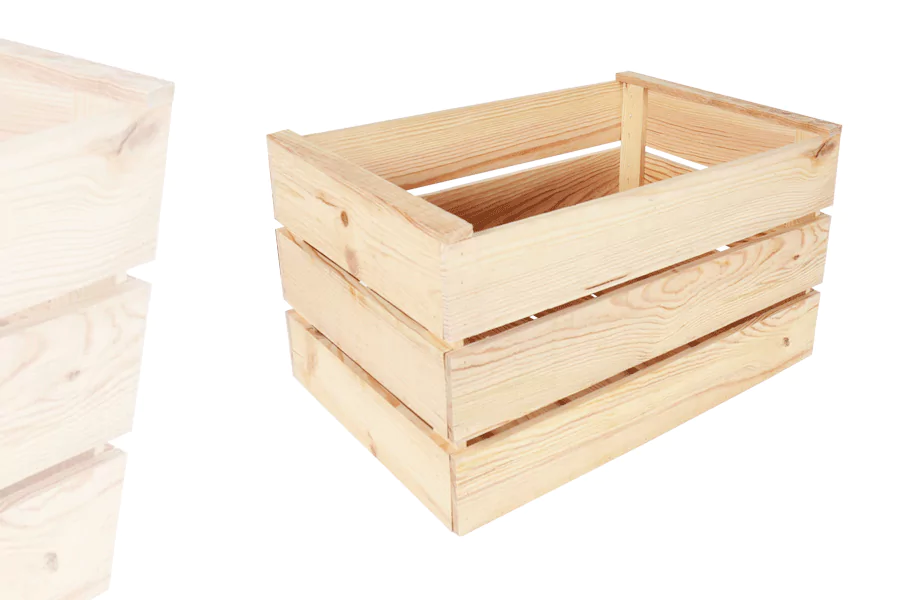 Caisse Bois 3 Niveaux 70 litres