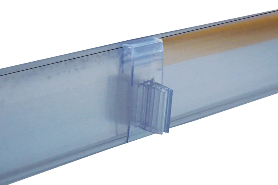 Crochet Perpendiculaire pour Réglette prix (Lot de 10)