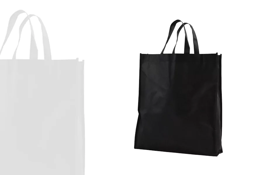 Sac Cabas en Tissu Noir (lot de 50)