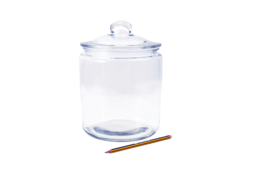 Bocal à Biscuits en Verre 3,8 litres