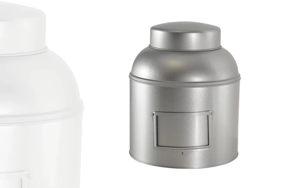 Boîte à Thé Argent Très Grand Modèle 4,5 litres