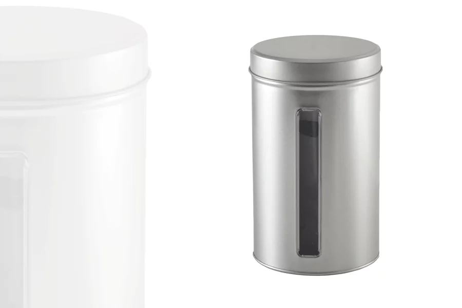 Boîte Cylindrique Épaisse à Niveau 1,5 litres