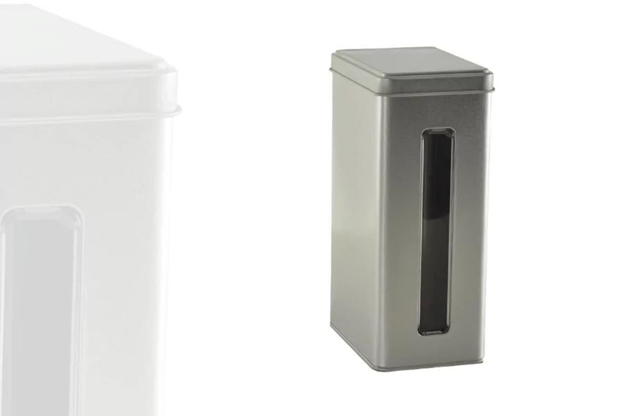 Boîte Rectangulaire Fer Blanc 1,2 litres