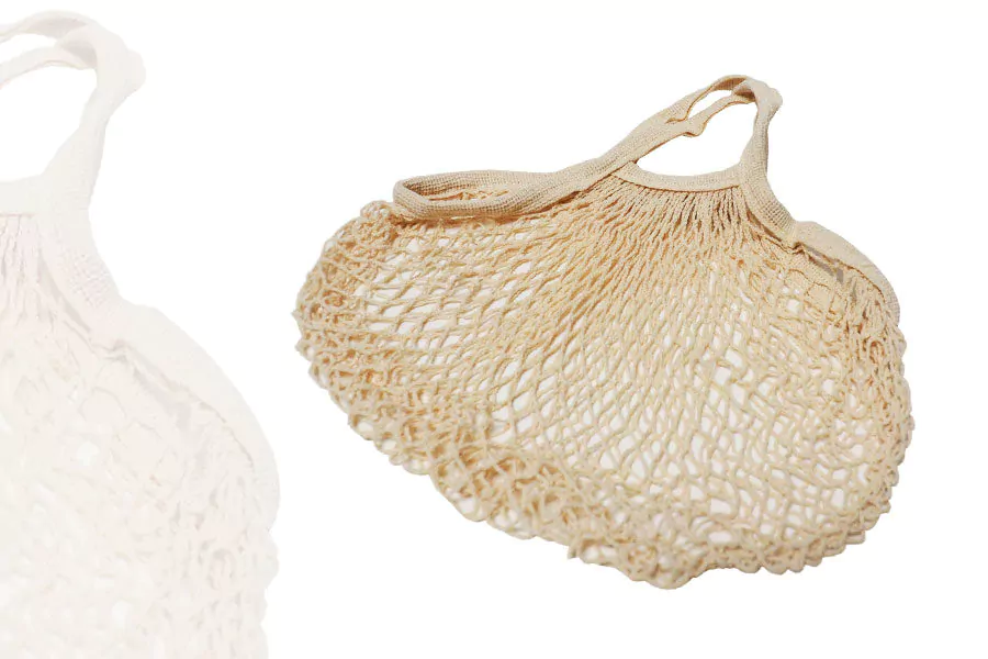 Sac de "Commissions" Filet en Coton