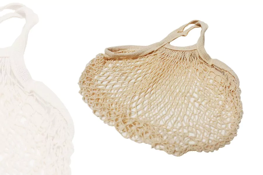 Sac de "Commissions" Filet en Coton