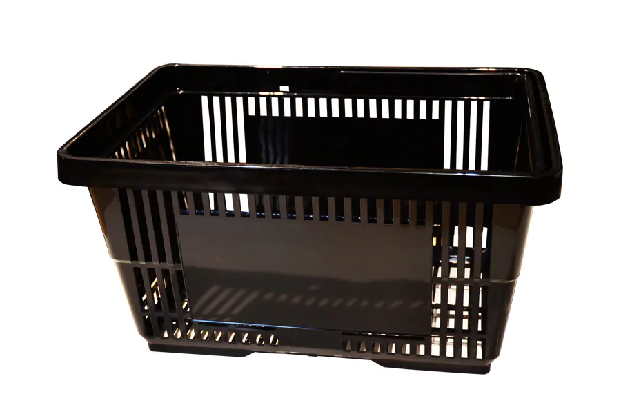 panier-plastique-noir-simple-anse-retractable panier-plastique-noir-simple-anse-retractable