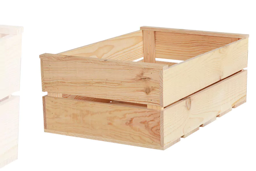 Caisse Bois 2 Niveaux