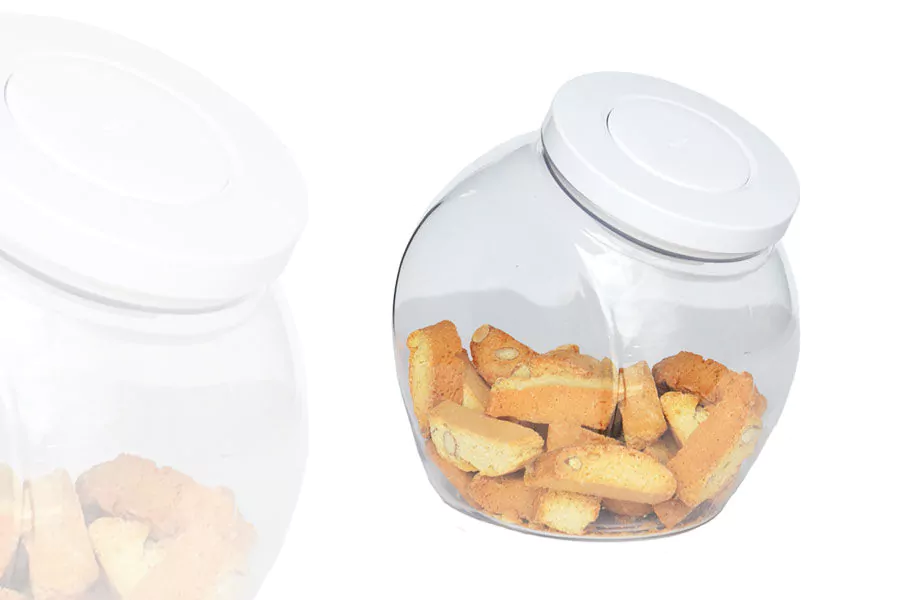 Bonbonnière Épices ou Biscuits 2,8 litres fermeture "Pop-Up"
