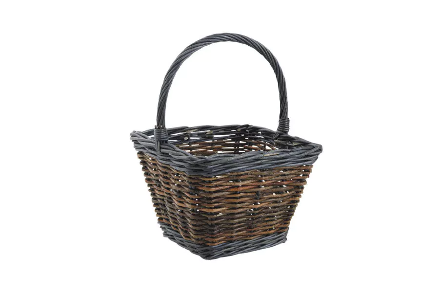 Lot de 3 Paniers Osier Carré 2 Tons