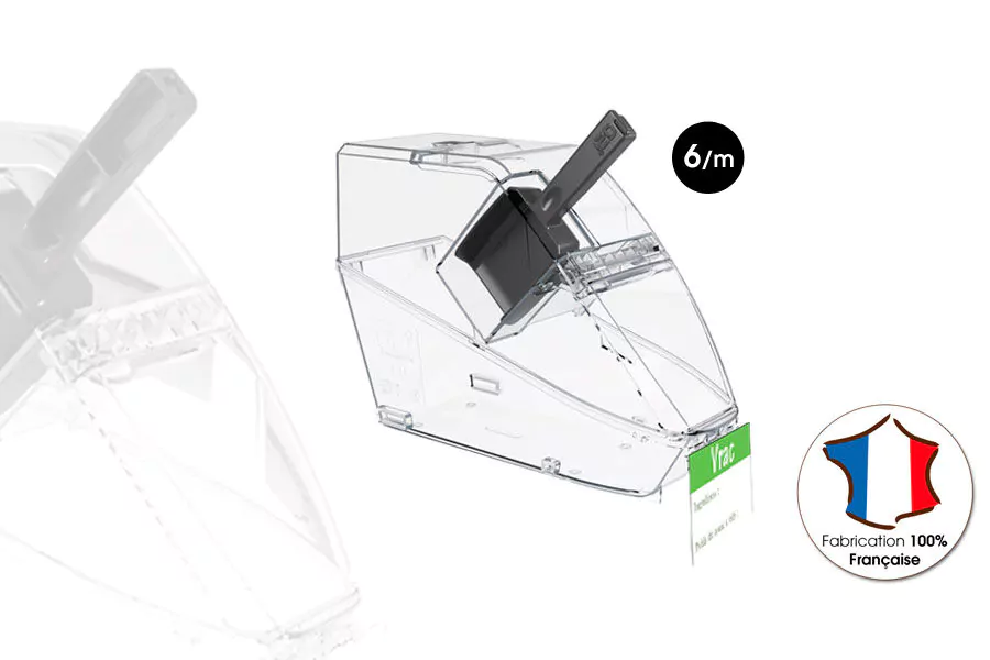 "Le Bac Français" 8 litres Fond Étanche + Pelle + Cordon Télescopique