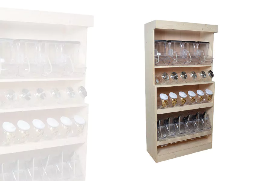 Meuble Décou'Vrac Large pack Bacs/Bonbonnières