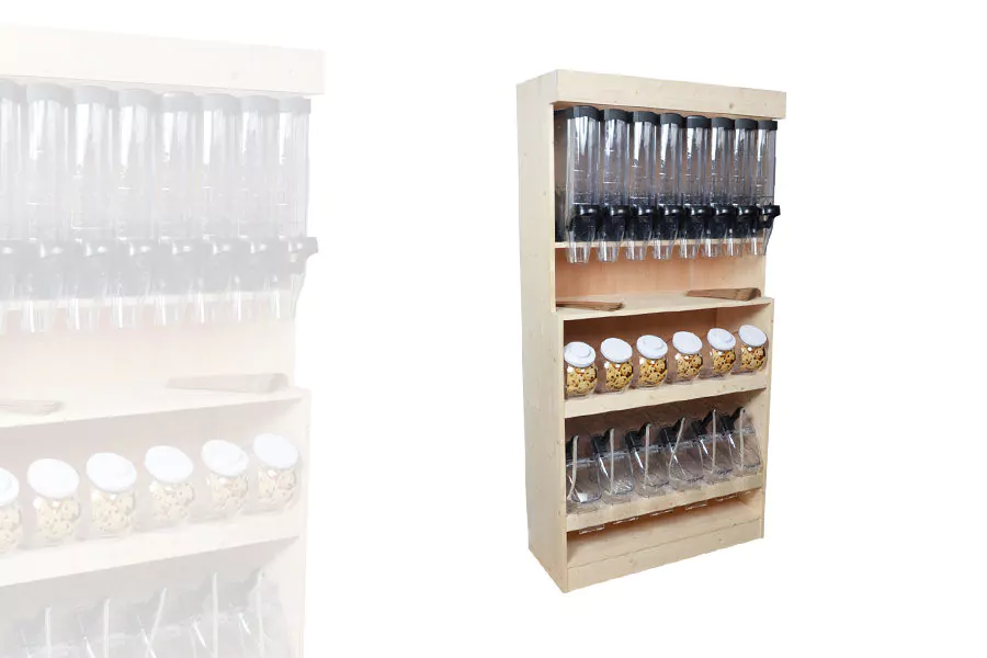 Meuble Décou'Vrac Large pack Silos/"Pop'Up"/Bacs