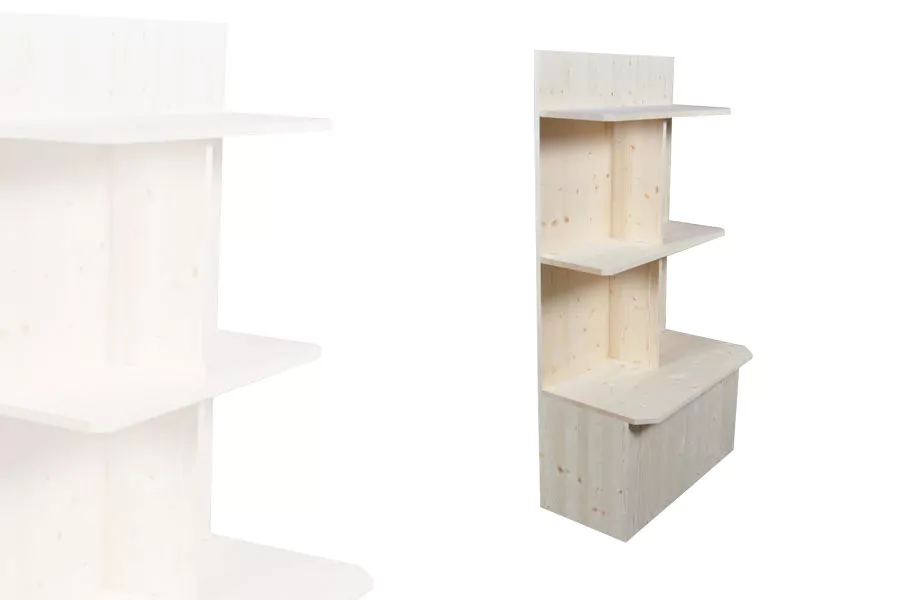 Tête d'Armoire Bois Clair