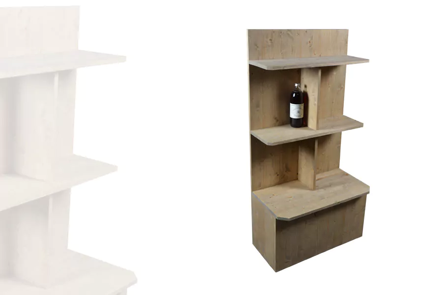 Tête d'Armoire Bois Vieilli – Image 3