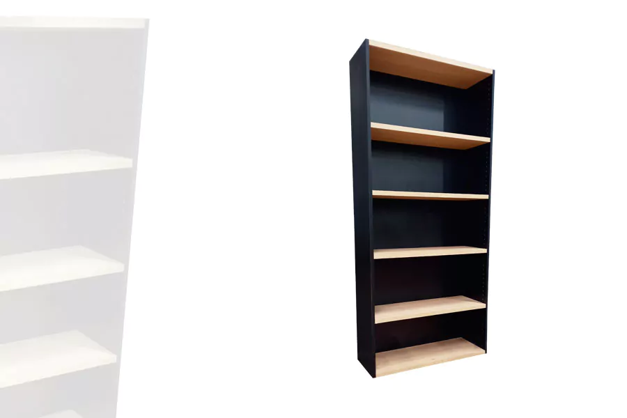 armoire-haute-en-bois-2-tons-finition-haut-de-gamme-agencement-epicerie-fine