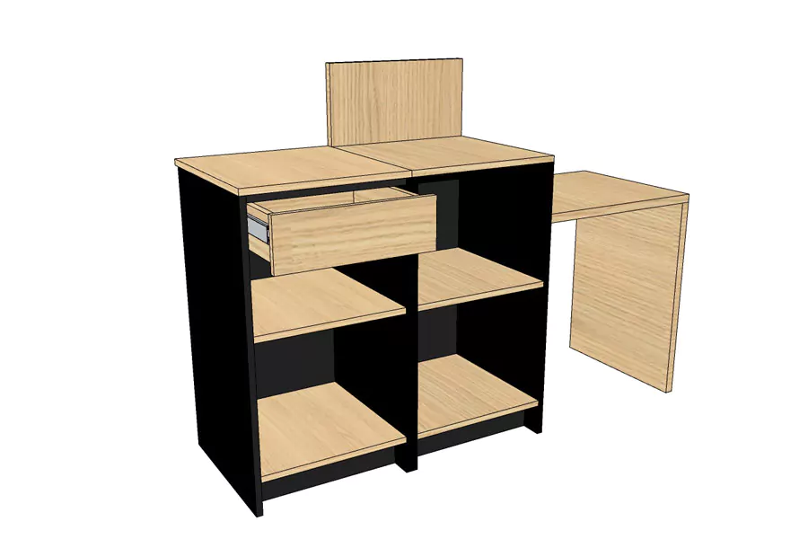 encaissement-1-poste-ligne-avec-arche-gauche-meuble-caisse-bois-2-tons-vue-vendeur encaissement-1-poste-ligne-avec-arche-gauche-meuble-caisse-bois-2-tons-vue-vendeur