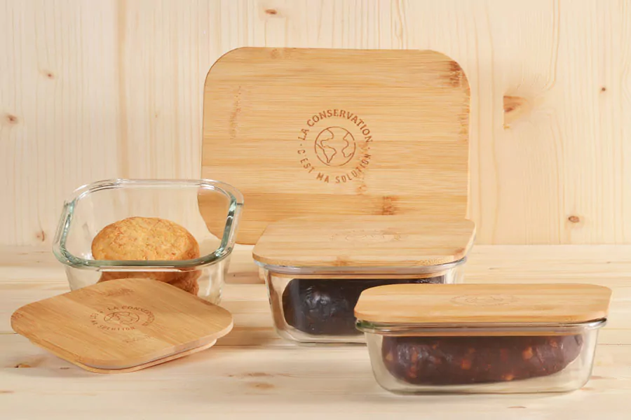 boite-en-conservation-en-verre-couvercle-bambou-alimentaire boite-en-conservation-en-verre-couvercle-bambou-alimentaire