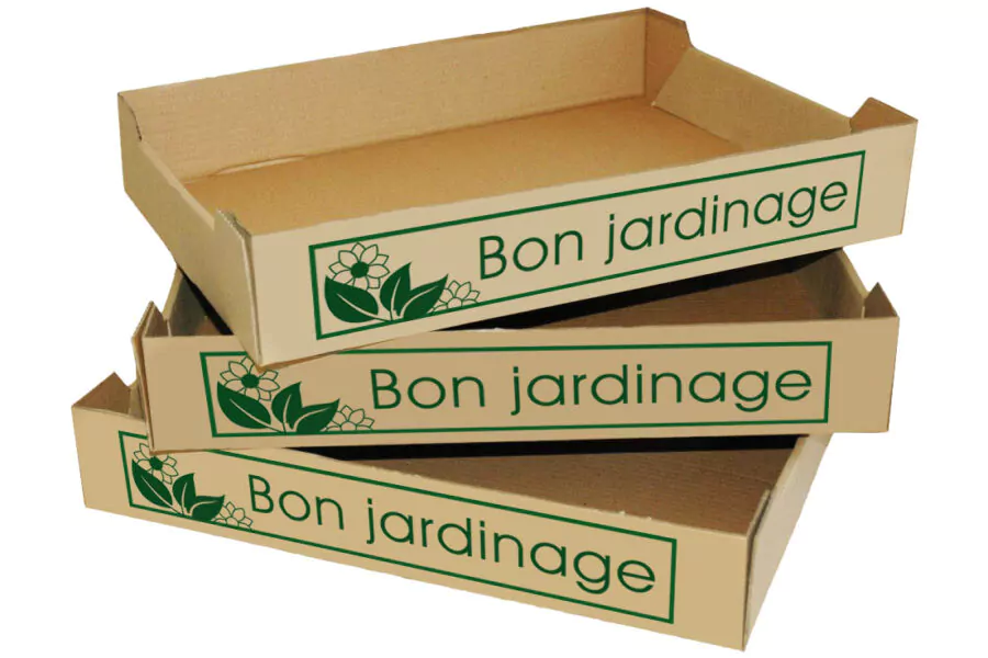 Cagettes de Transport Carton Bon Jardinage (Lot de 185)