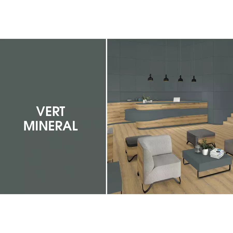 Comptoir d’Encaissement et d’Accueil 1 Poste avec Arche (droite) Vert – Image 4